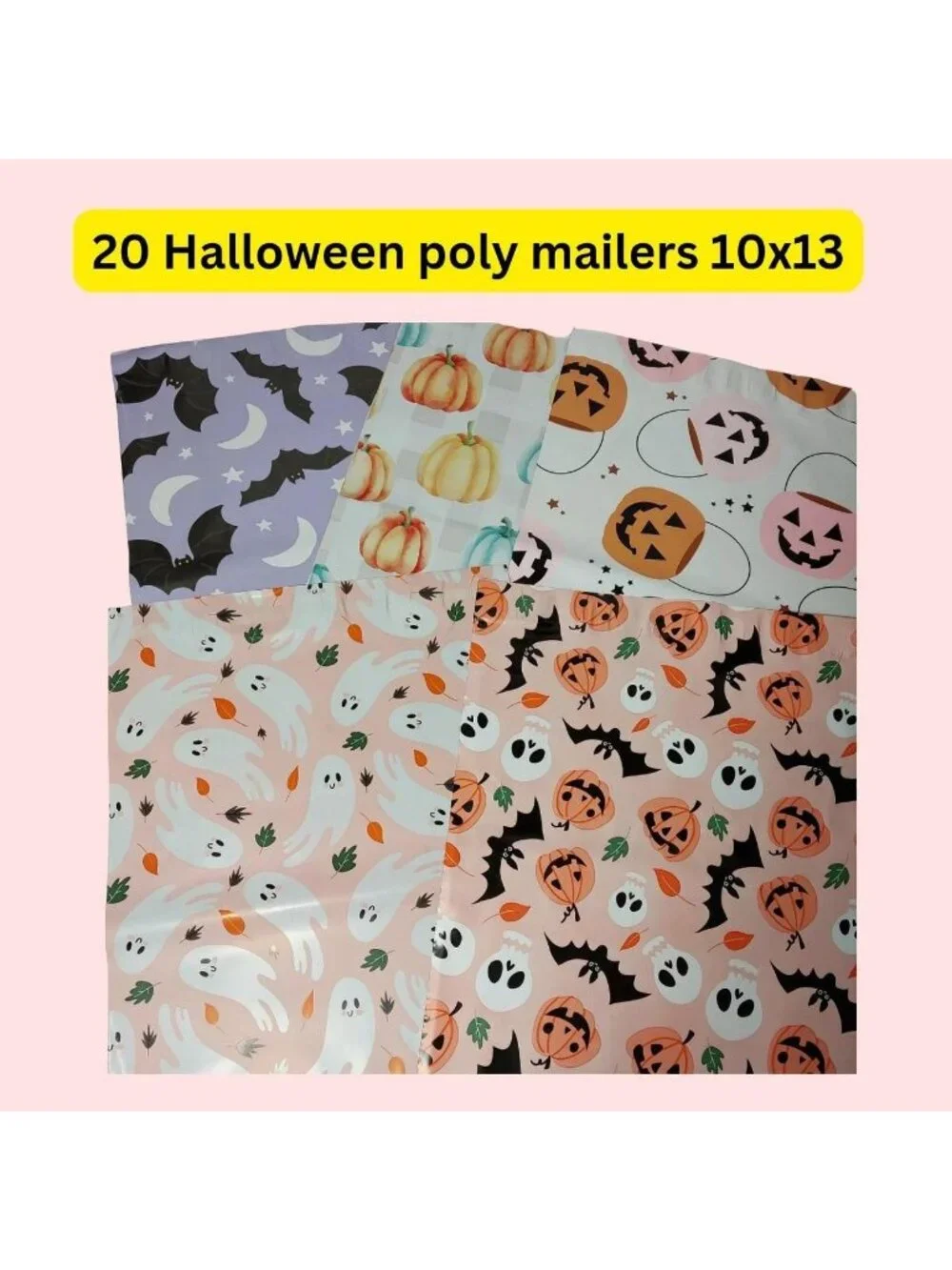 Halloween Poly Mailers Assorted Bundle